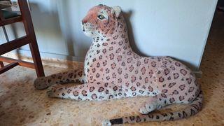 Peluche leopardo gigante
