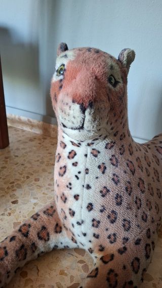 Peluche leopardo gigante