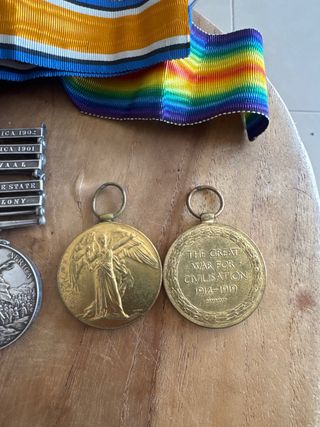 Medallas militares Sudáfrica | WWI