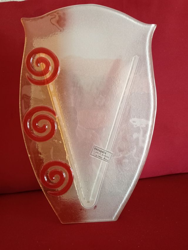 Juego de : jarron, bandeja y cuadro de fotos