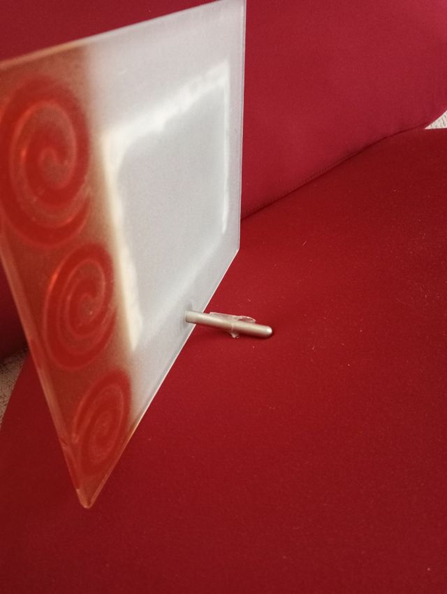 Juego de : jarron, bandeja y cuadro de fotos