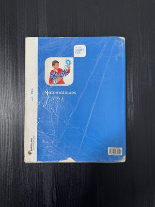 Libro Matemáticas 1ESO Santillana