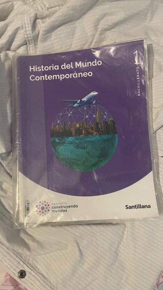 Libro Historia del Mundo Contemporáneo 1º Bachille