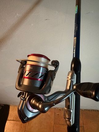 Caña Pesca Luna 240 + Carrete