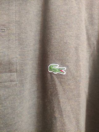 Polo Lacoste Verde Oliva Talla L