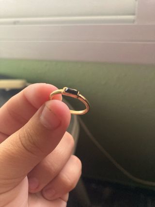 Juego anillos oro y plata 