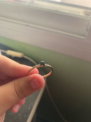 Juego anillos oro y plata 