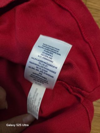 Polo Ralph Lauren Uomo Rossa Tg.M