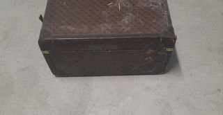 Valigia vintage marrone