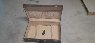 Valigia vintage marrone
