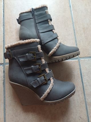 Botines Marrón T-38 | Piel Sintética