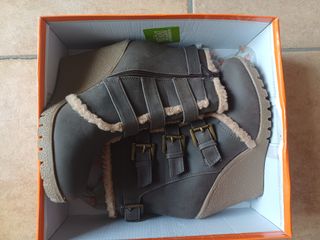 Botines Marrón T-38 | Piel Sintética