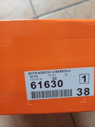 Botines Marrón T-38 | Piel Sintética
