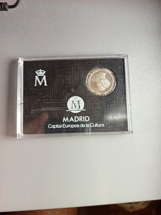 Moneda 200 pesetas plata Madrid