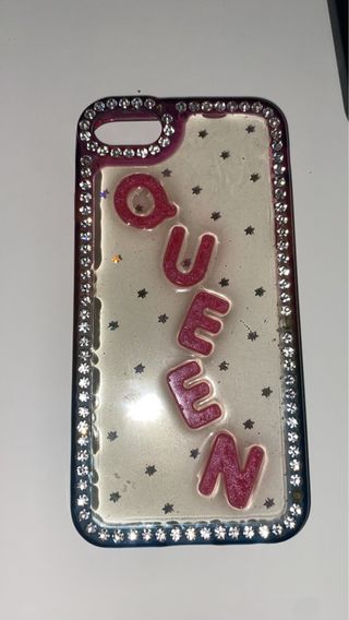 Custodia iPhone scintillante - Queen