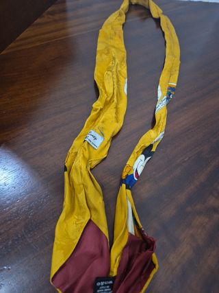 Cravatta vintage Walt Disney Iside- Gialla