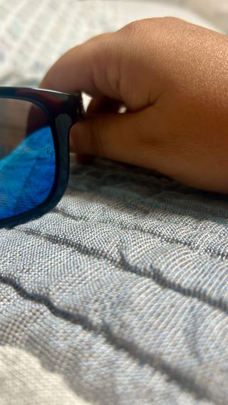 Ray-Ban: Gafas de sol negras y azules