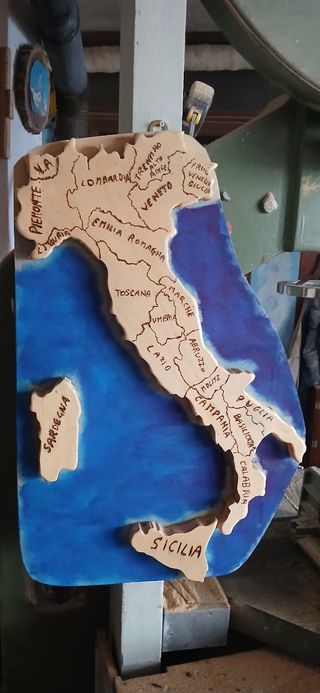 Italia in legno 