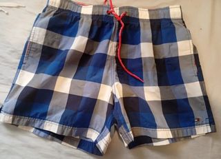 Bañador Tommy Hilfiger M - Azul y Blanco