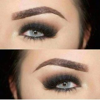 Lentillas gris azulado hielo