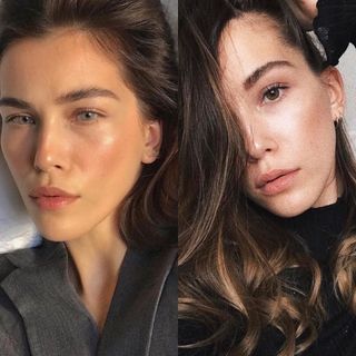 Lentillas gris azulado hielo