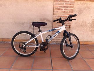 Bicicleta niño Rockrider 20” blanca