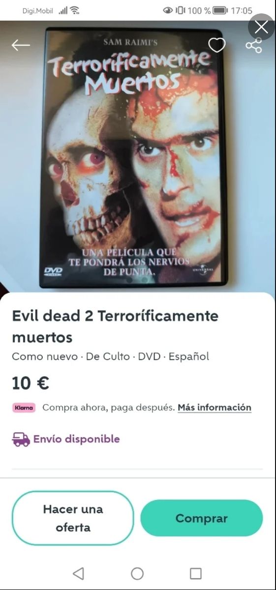 Dvd Terroríficamente Muertos