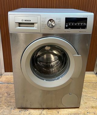 Lavadora Bosch Acero