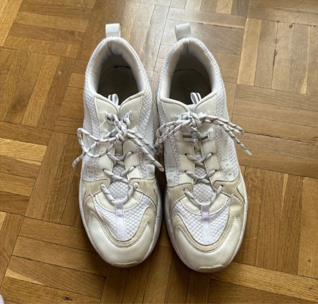 Zapatillas Stradivarius blancas - deportivas