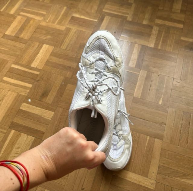 Zapatillas Stradivarius blancas - deportivas
