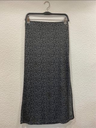 Falda larga estampado leopardo