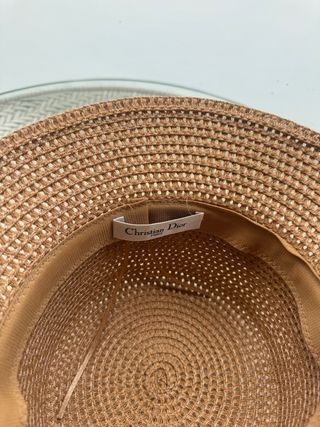Sombrero Dior - Paja Beige
