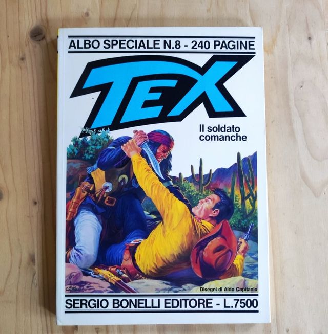 Tex Il soldato Comanche n° 8 Sergio Bonelli Editor
