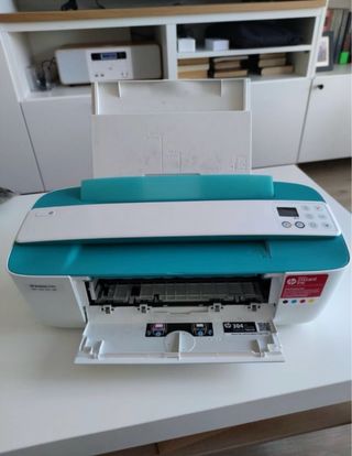 Impresora HP DeskJet 3762 - Verde y Blanca