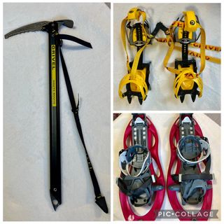 Crampones, piolet & raquetas nieve