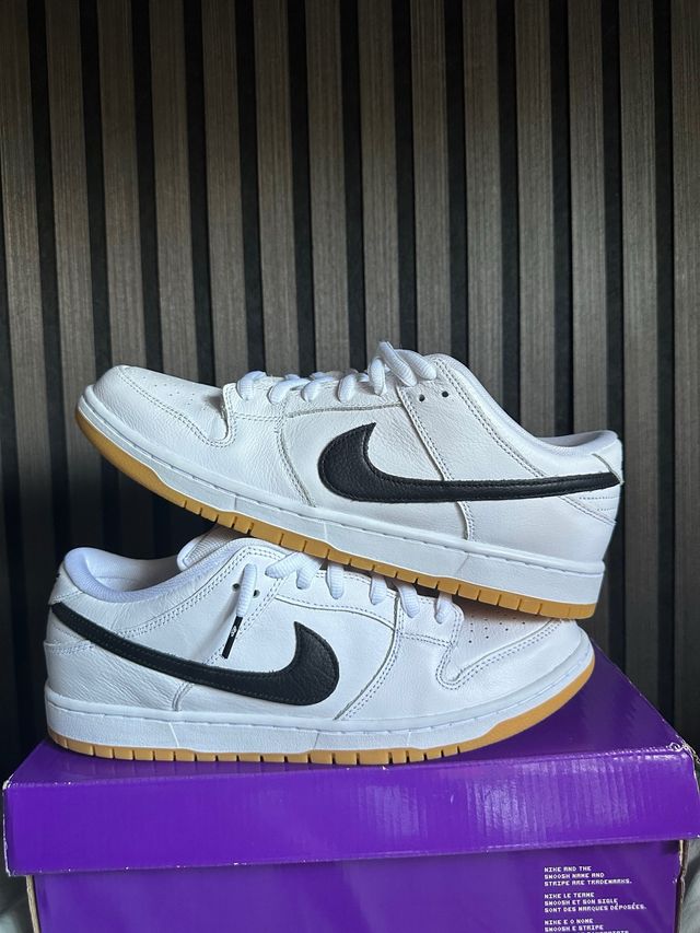 Nike Dunk SB White Gum - 45.5