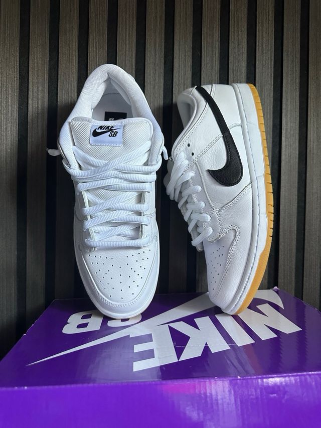 Nike Dunk SB White Gum - 45.5