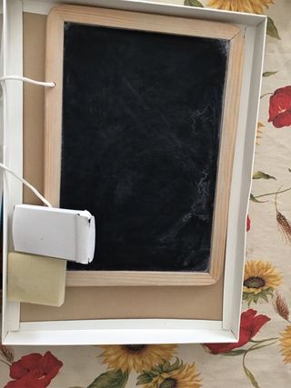 Lavagna in legno bimbi + gessetti
