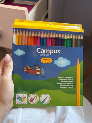 Lápices de colores Campus - 20 unidades