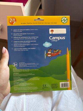 Lápices de colores Campus - 20 unidades