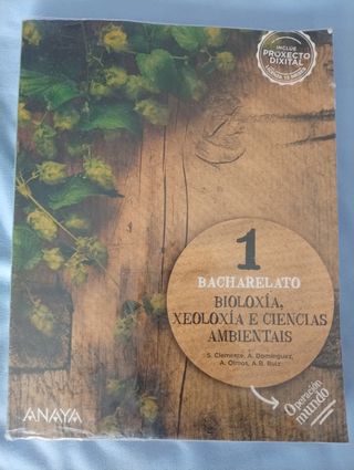 Bioloxía, Xeoloxía e Ciencias Ambientais 1 bac
