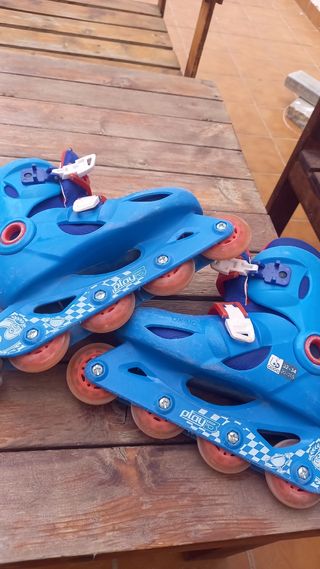 Patines Play5 niño, talla ajustable. Talla 32-34