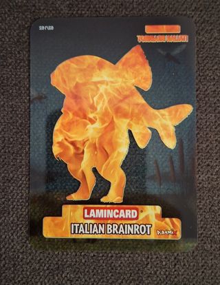 Carta Lamincard Italian Brainrot