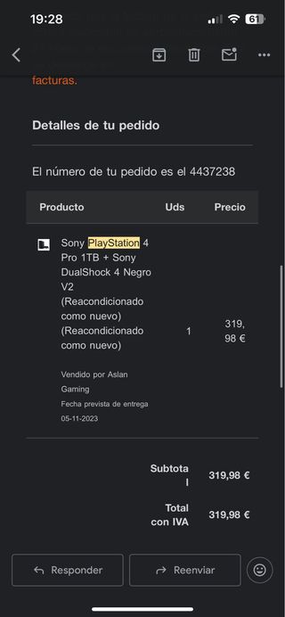 PS4 Pro (PlayStation 4 Pro) 1TB + 2 mandos