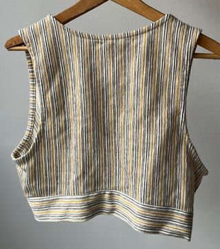 Crop top rayas Pull&Bear M
