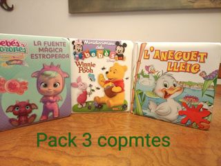 3 Libros infantiles: Pack cuentos