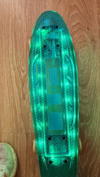 Penny Skate con Luces - Azul 
