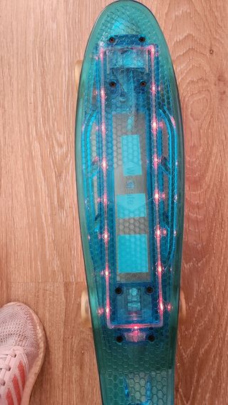 Penny Skate con Luces - Azul 