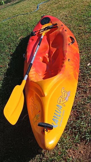 Kayak individual autovaciable, 
ideal para río y m