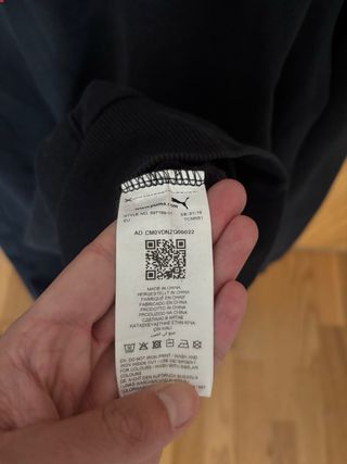 Sudadera Puma negra Formstrip